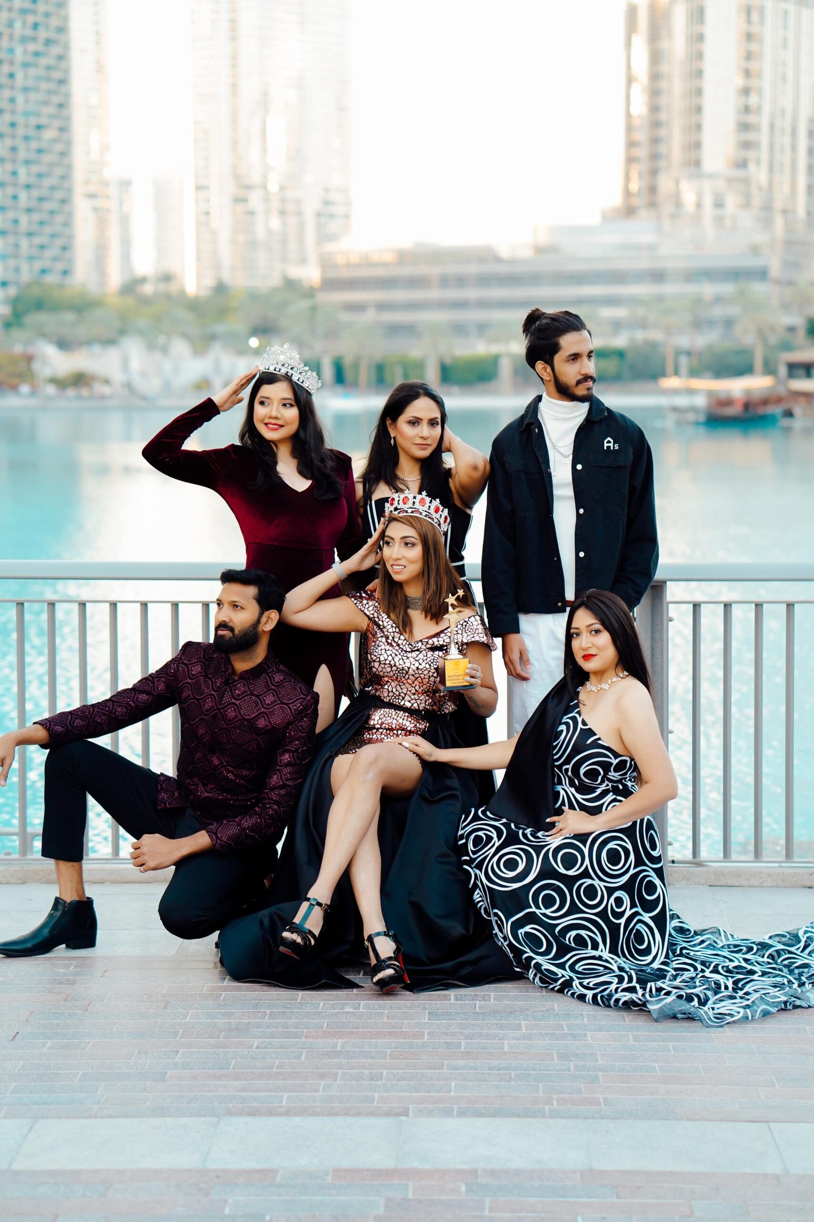 International Fashion Idol of UAE runway